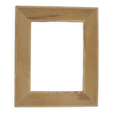 Old grooved natural wood frame - design for 250 x 325 mm subject