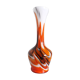 Vetreria Barbieri vase from Empoli in Italy in opaline glass from Florence