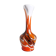 Vetreria Barbieri vase from Empoli in Italy in opaline glass from Florence