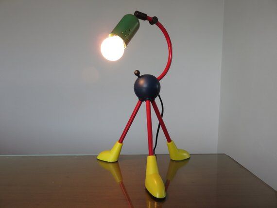 Lamp memphis of the 1980s