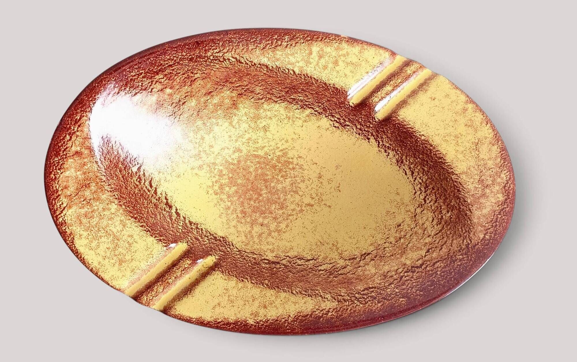 Ceramic ashtray Bertoncello Large or Catchall by Roberto Rigon, 1970s.