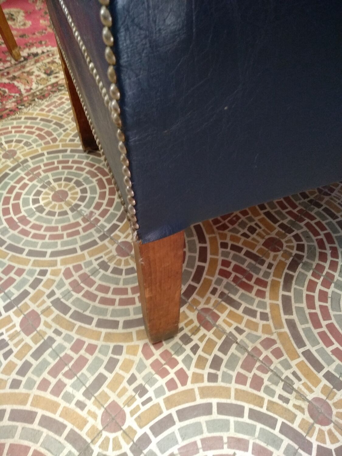 Vintage bistro bench