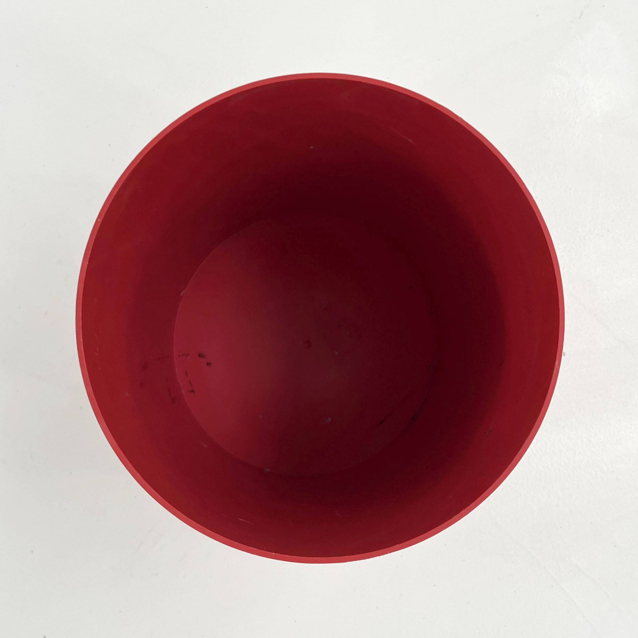 Basket, red umbrella stand by Gino Colombini for Kartell, 1970