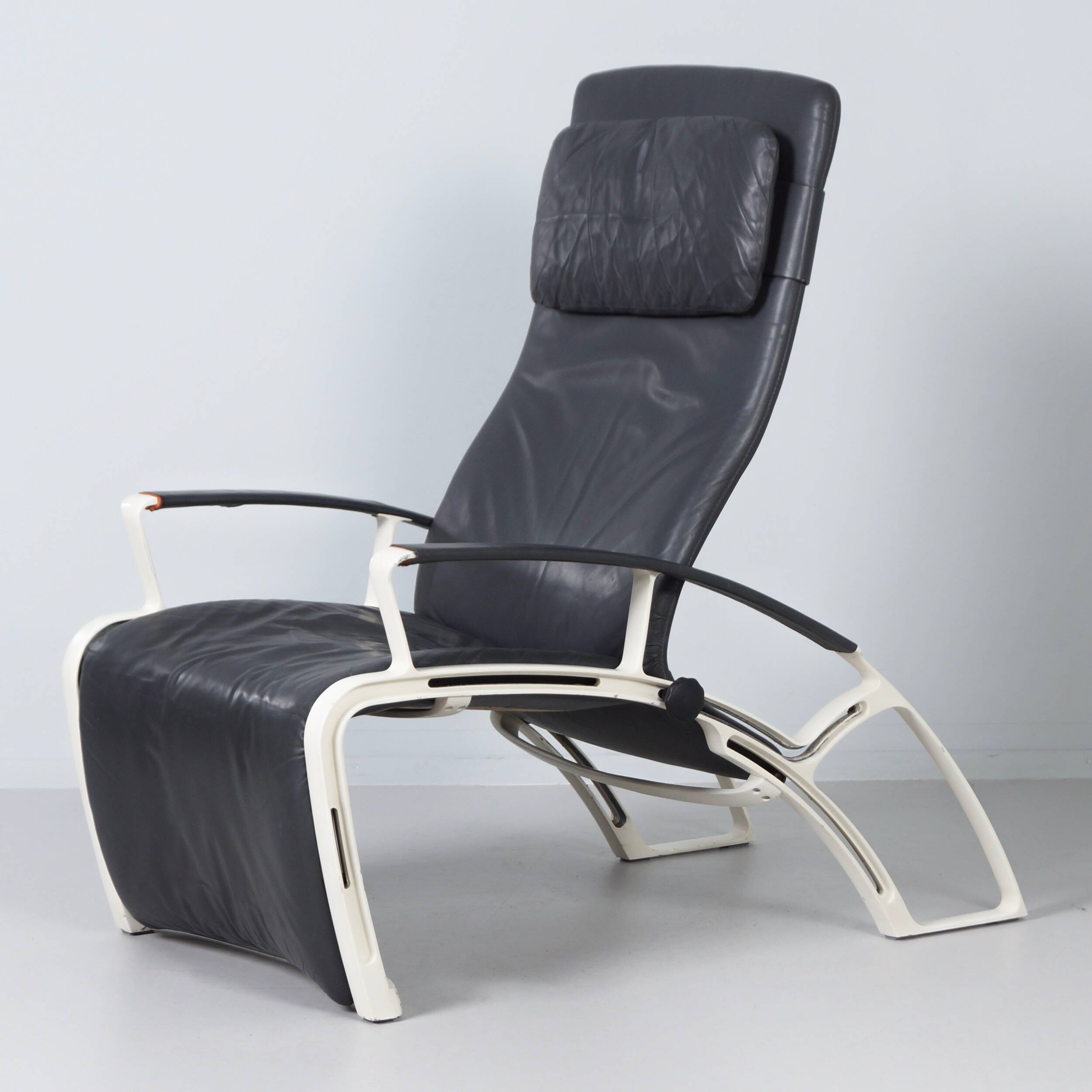 Lounge chair IP84S – Ferdinand Alexander Porsche for Interprofil, Germany, 1980s