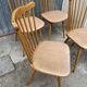 4 Vintage bistro chairs Baumann Tacoma 1960