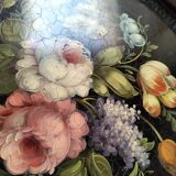 Large "Napoleon III" hand-painted platter