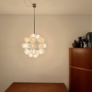 Chromed 1970s Sputnik Chandelier by Motoko Ishii for Staff