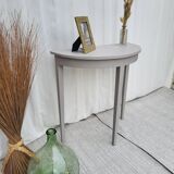 Console, table d'appoint en bois peint