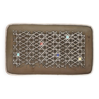 Ingrid Atterberg sandstone pocket tray, Upsala Ekeby, Sweden