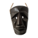 Ethnic ebony wood mask for display or hanging.