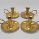 Set of 4 candle holders