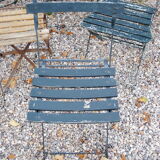Set of folding Bistro chairs
