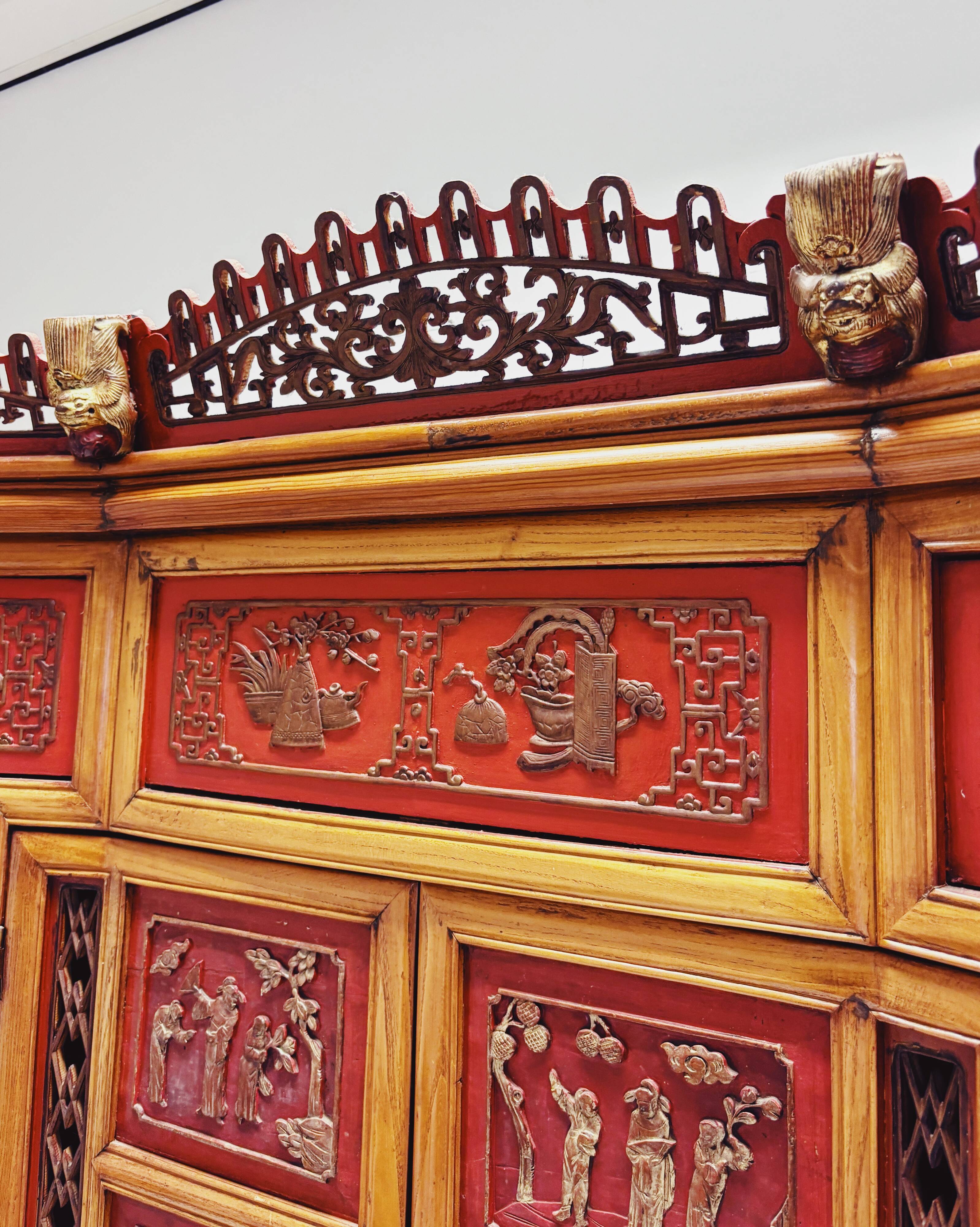 Cabinet de mariage chinois ancien