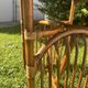 Table ovale en rotin