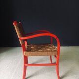 Mediterranean Armchairs, France, 1950s, Set of 2