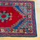 Oriental rug in thick hand-woven wool made in Tunisia mid-20th century