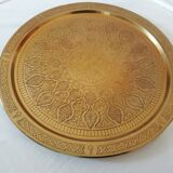 Moroccan copper platter