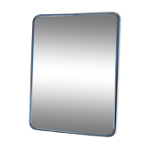 Miroir de barbier à poser ou à suspendre 24x18cm