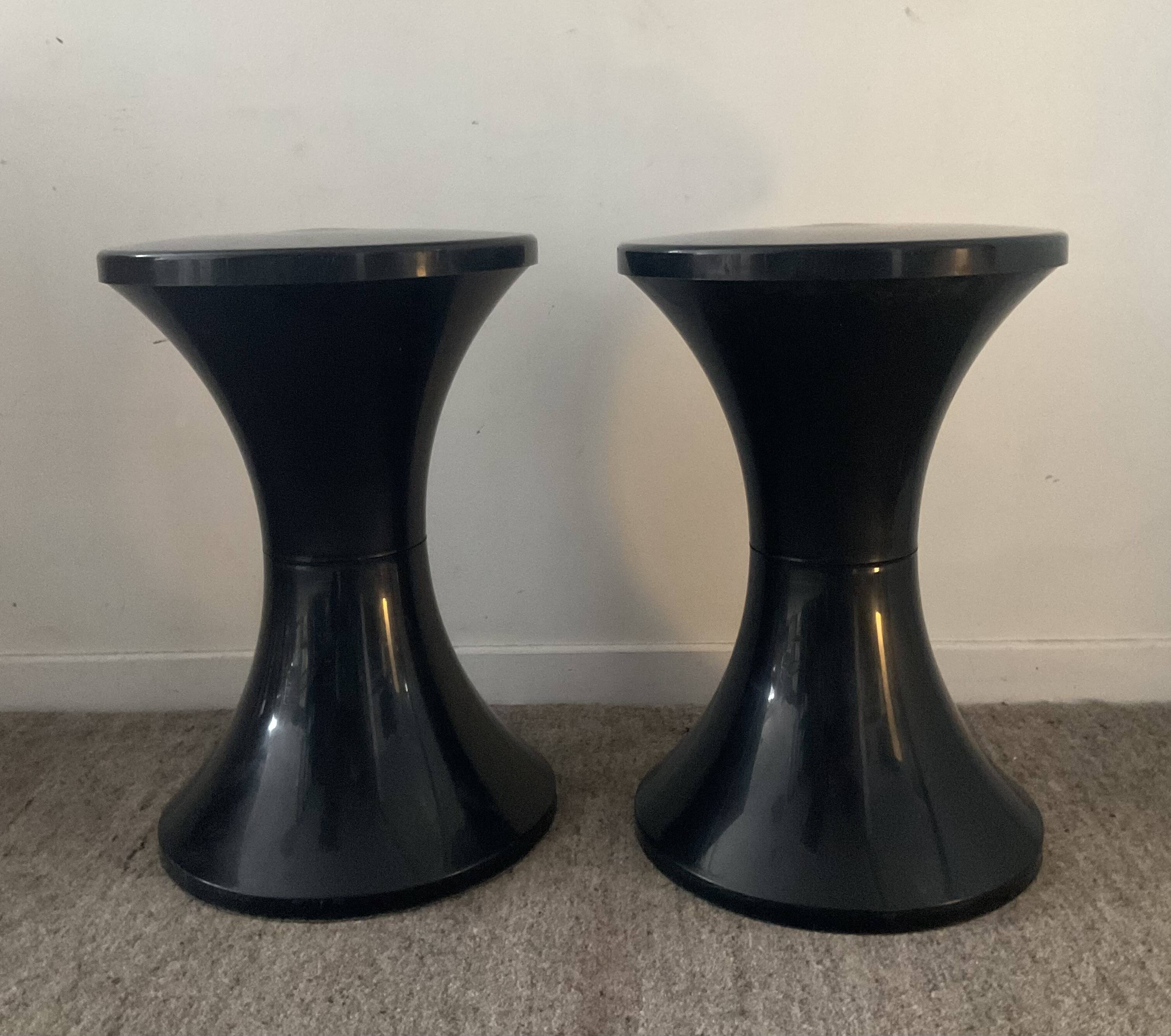Pair of Tam Tam stools from the 1970s.