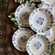 set of 10 vintage deep plates model Laval