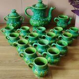 Coffee service Porterie Main Sars - Poteries 1862