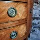 French antique demi-lune commode – Louis XVI with marble top