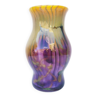 Jean Pierre Mateus blown glass vase