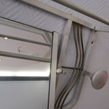 Hanger door-Hat wall aluminium with mirror 40 years