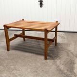 50s solid wood side table