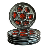 Oyster plates MBFA Pornic