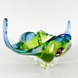 Art Glass Bowl by Josef Hospodka for Chribska Glassworks, 1960's