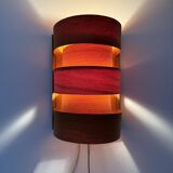 Scandinavian Modern Pine Wall Light by Hans Agne Jakobsson for Markaryd, Sw