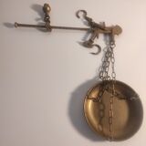 Old brass scale