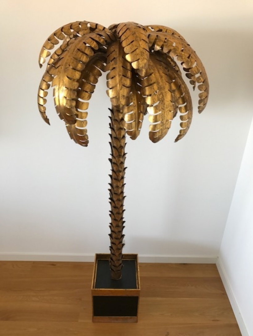 Palm floor lamp years 70