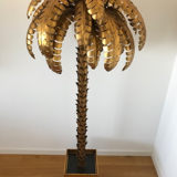 Lampadaire palmier simple années 70