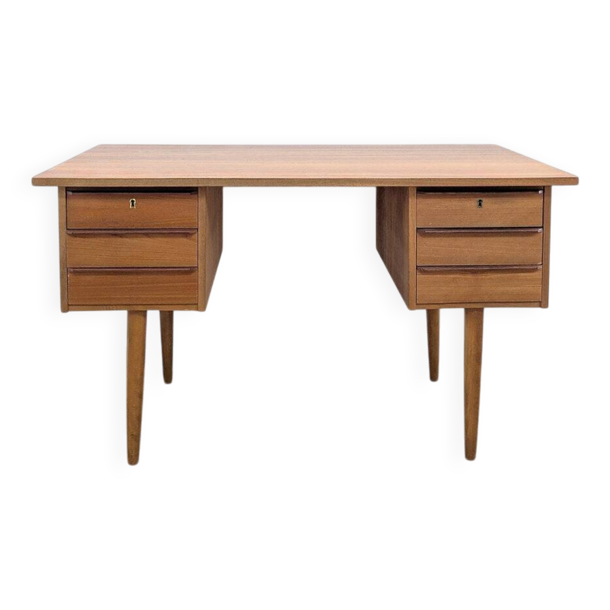 Vintage Danish teak desk