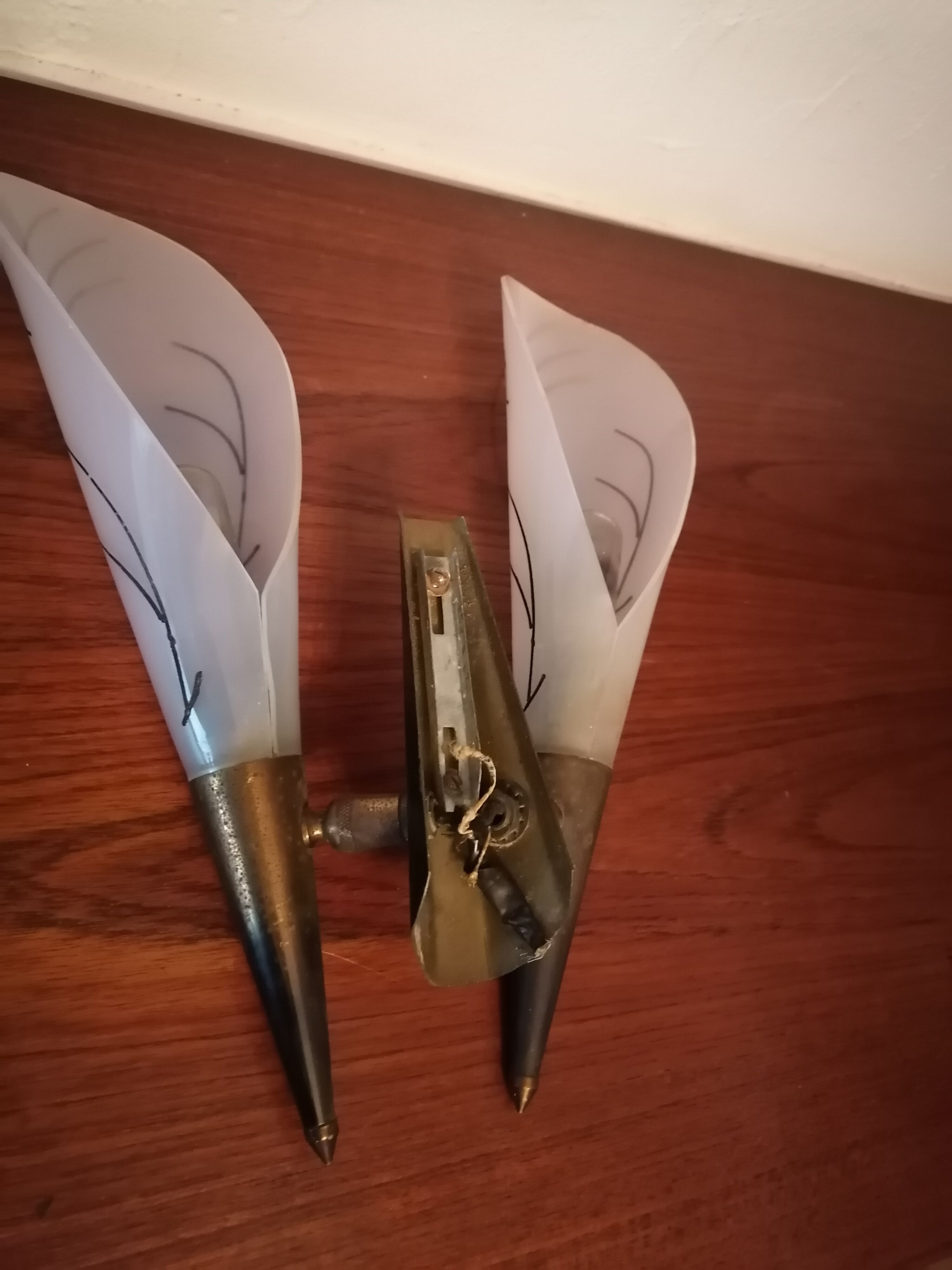 Double wall light 1950 60