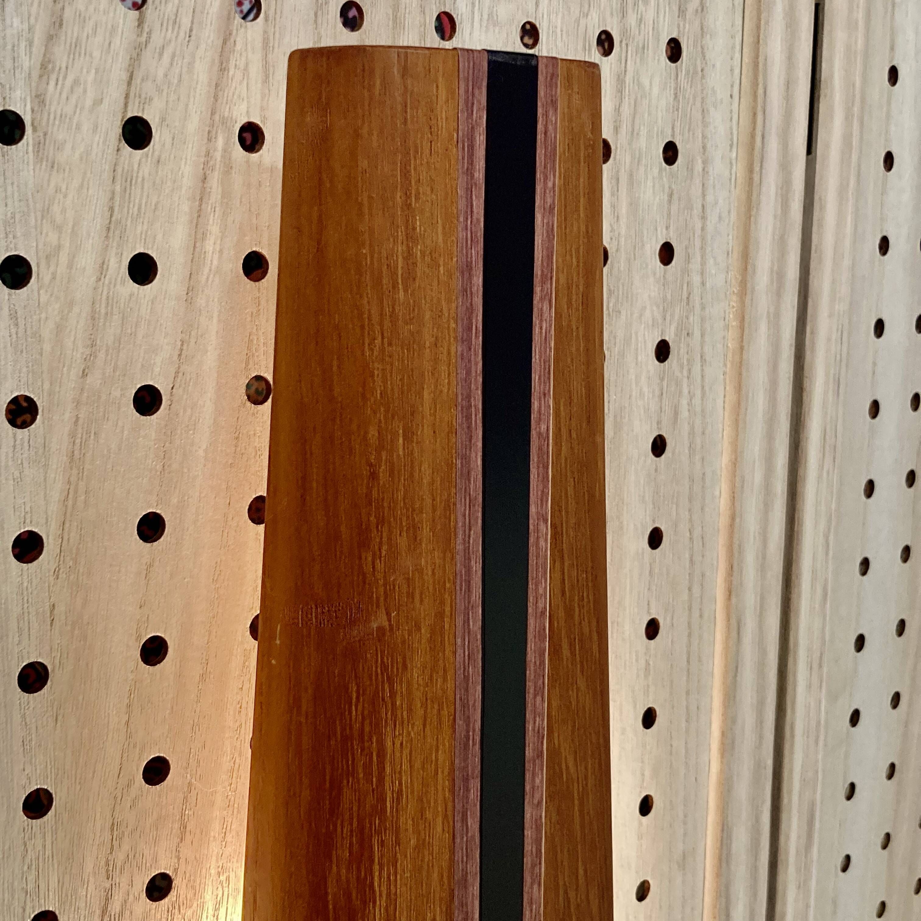Large teak wall light design 1950.