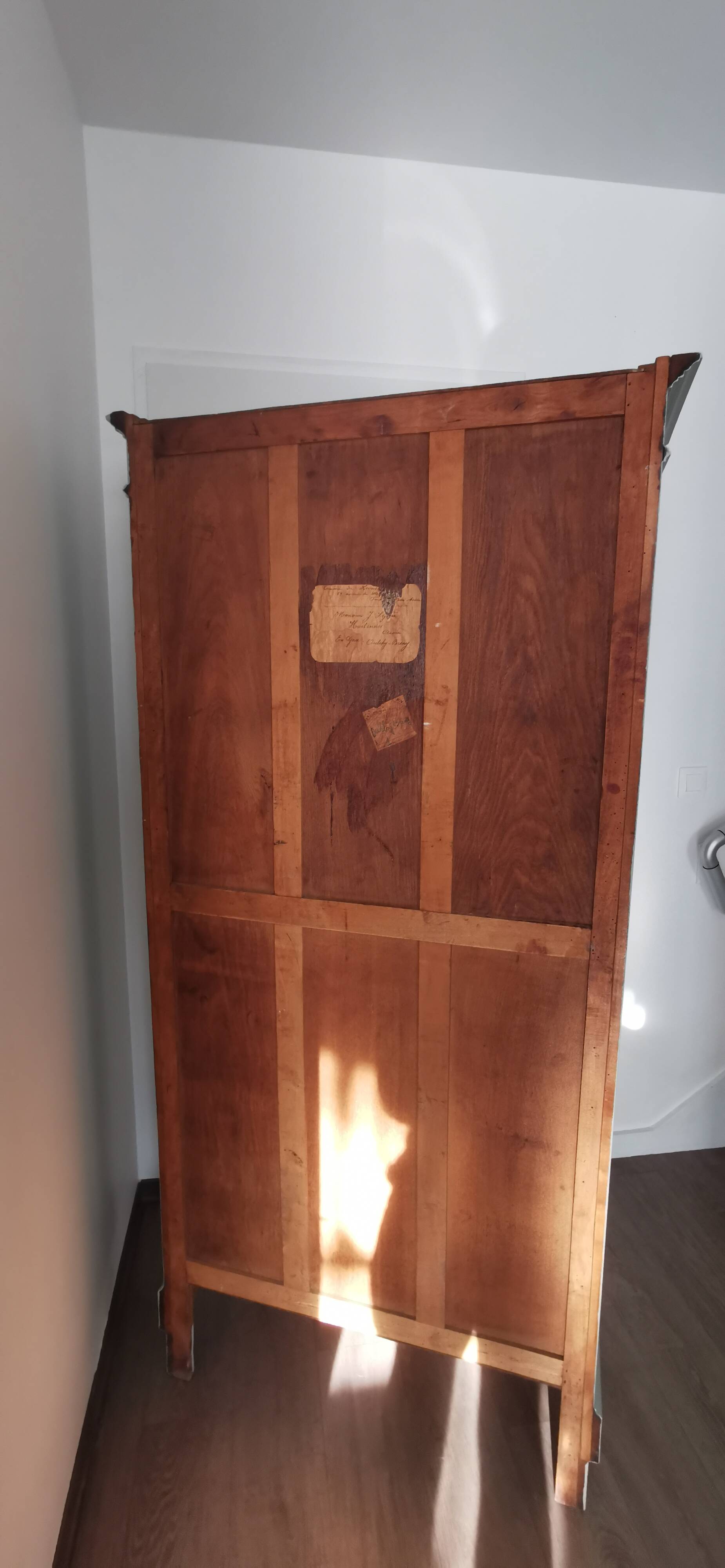 Parisian glass cabinet