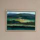 Huile sur toile originale – « Paysage » par Sune Blomqvist – Signé
