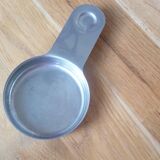 Enamelled cast iron fondue set with cast iron handle - Volcanic color