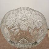 Large crystal vase