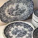 Luneville plates and dishes