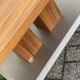 Massive Pedestal Coffee Table by Vierhaus