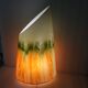 Asymmetrical vintage lamp, space age, Zwiesel, 1960-70.