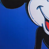 Lithographie des années 1980 Andy Warhol « Mickey Mouse » Lithographie en édition limitée par Leo Castelli