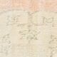 Pale Blush Vintage Area Rug, 182x304 Cm Faded Wool Carpet, 182x304 Cm