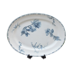 Dish in Terre de Fer decoration Spring, birds - 38x47 cms