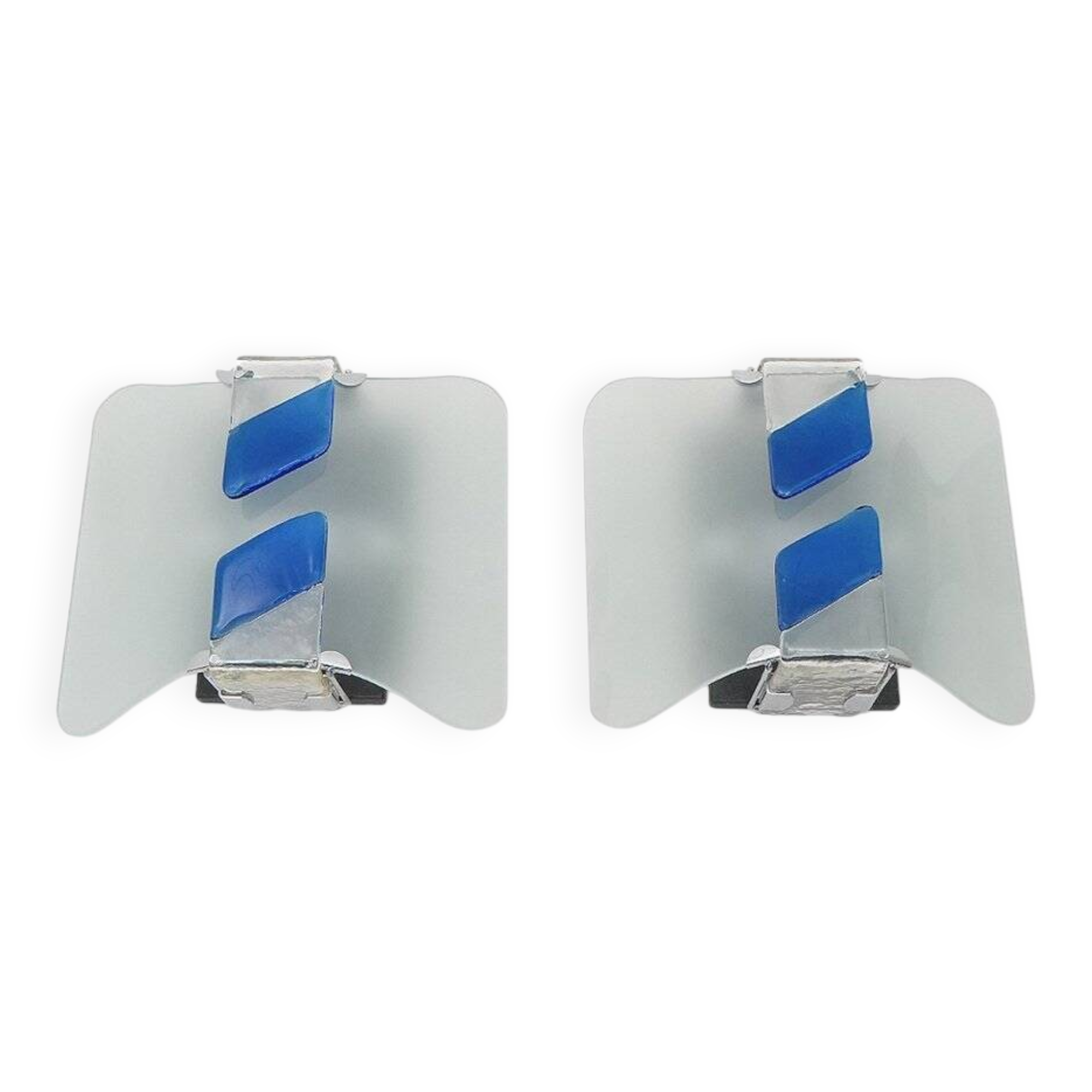 Murano glass wall sconces, 1980s, set of 2