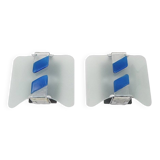 Murano glass wall sconces, 1980s, set of 2